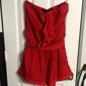 Express strapless Romper